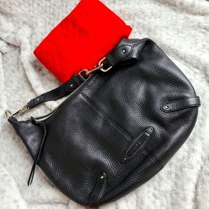 Cole Haan average size purse black